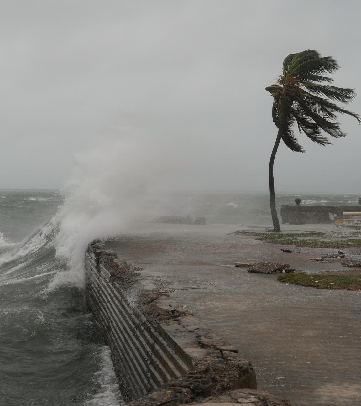 Als Hurrikan der höchsten Stufe 5 ist "Melissa" im Südwesten Jamaikas auf Land getroffen