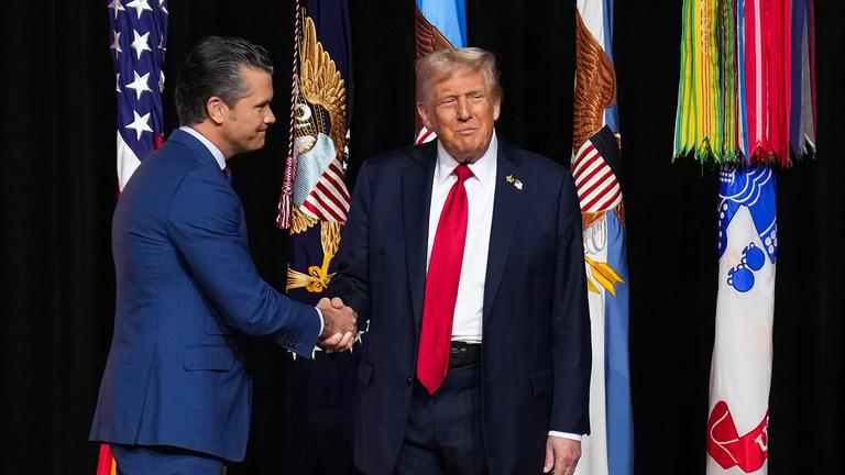 Trump Pentagon Commanders Meeting