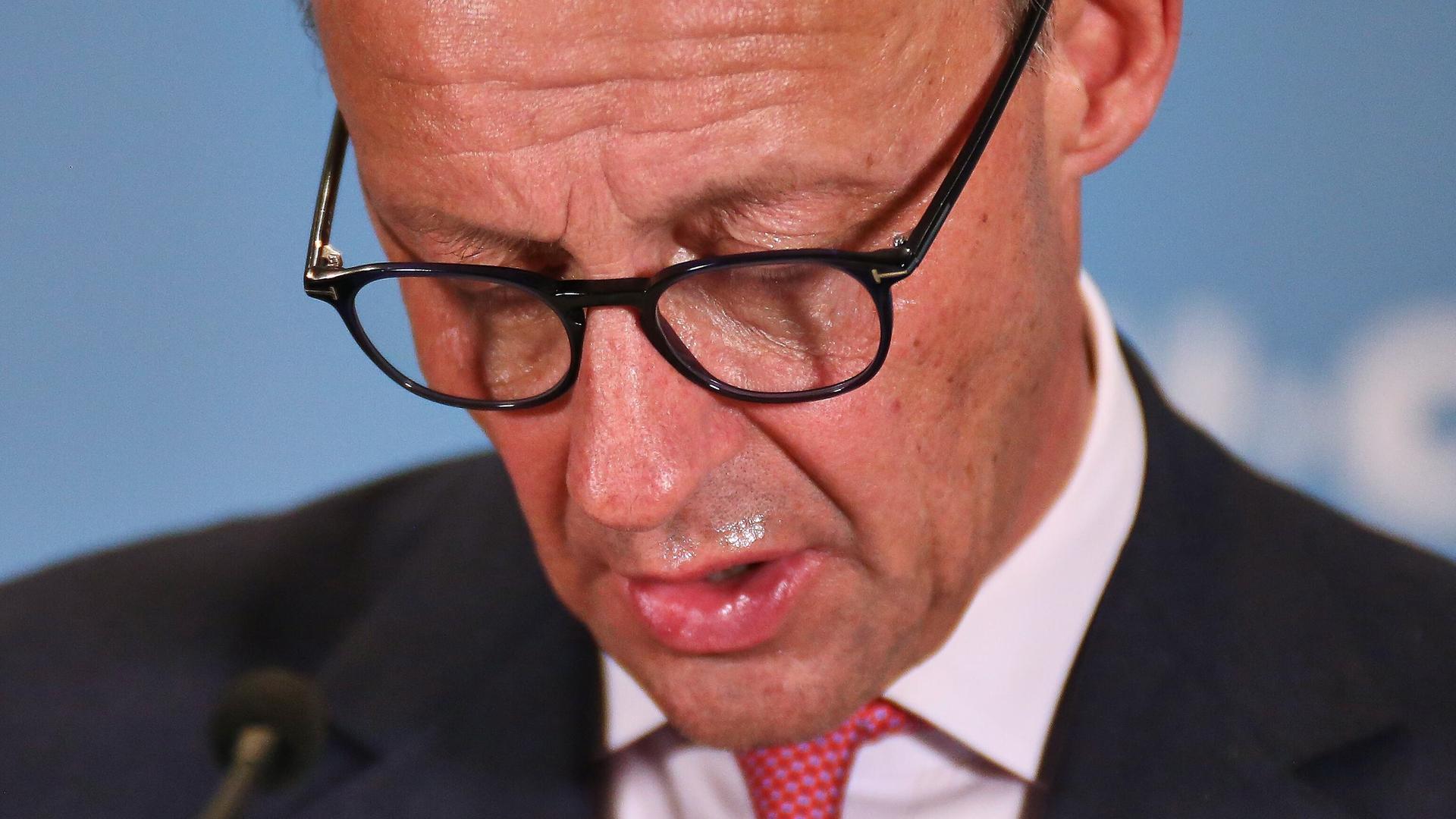 Pressekonferenz CDU/CSU-Bundestagsfraktion