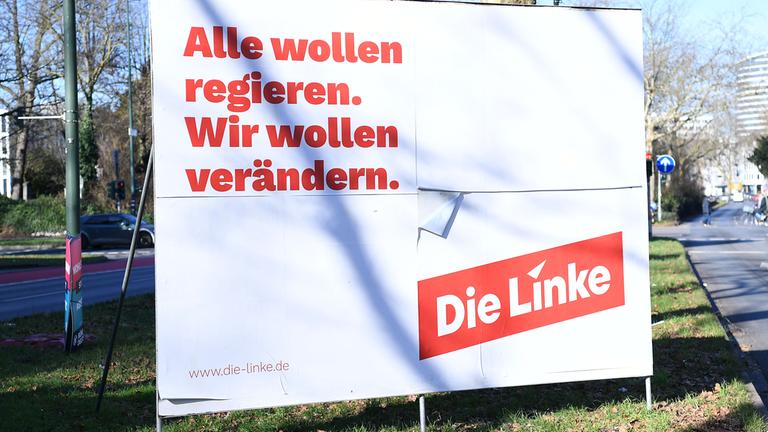 Wahlplakate Die Linke - Bundestagswahl 2025