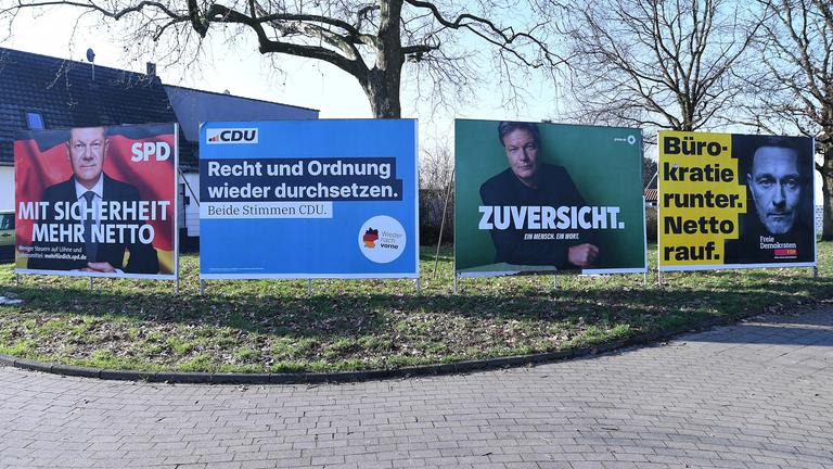 Wahlplakate - Bundestagswahl 2025