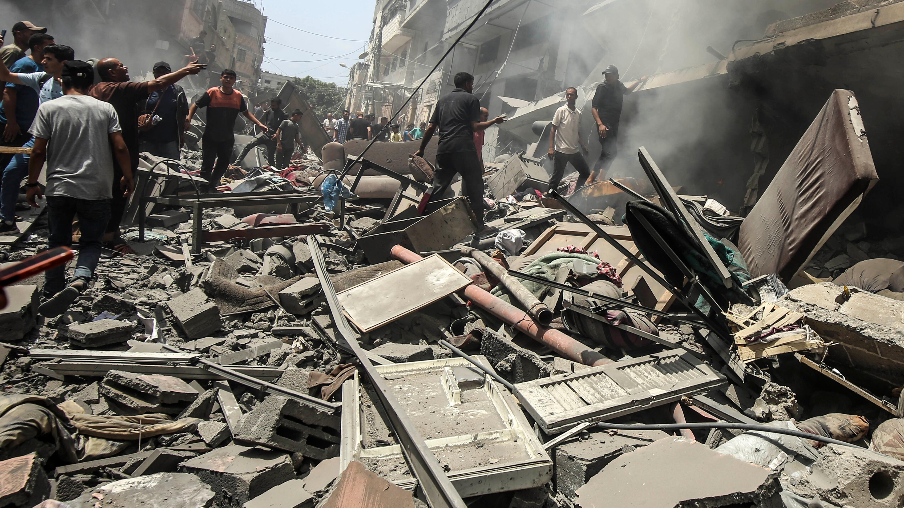 Bilder aus Gaza-Stadt