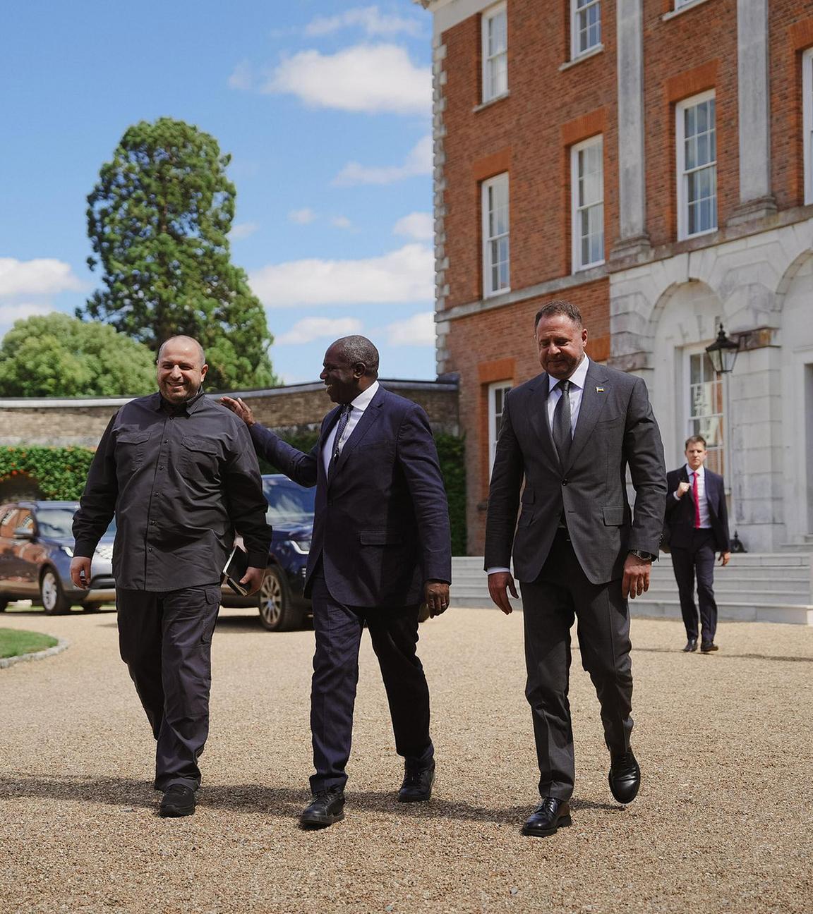 Der britische Aussenminister Lammy bei Ukraine-Gesprächen