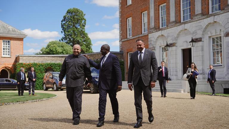 Der britische Aussenminister Lammy bei Ukraine-Gesprächen