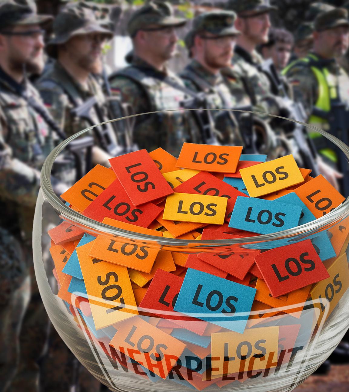 Losverfahren soll bei neuem Wehrdienst ueber Musterung entscheiden