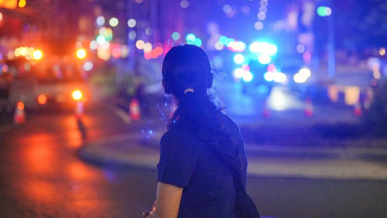 Einsatzkräfte am Bondi Beach/Sydney