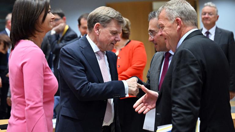 Johann Wadephul in Brussels