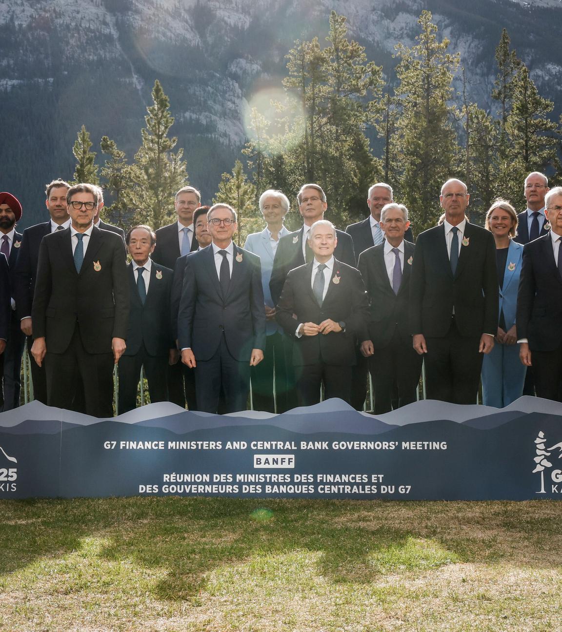 Die Finanzminister der G7 treffen sich in Banff