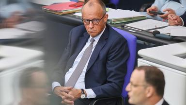 undeskanzler Friedrich Merz (CDU) und Jens Spahn (CDU)