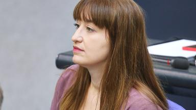 Heidi Reichinnek in der 14. Bundestagssitzung