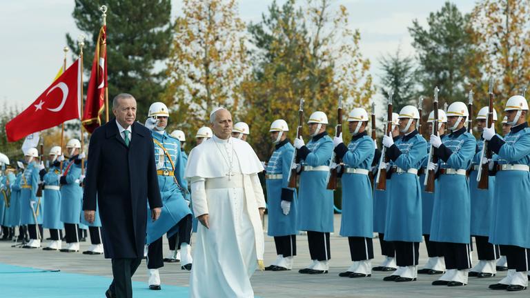 Präsident Erdogan empfängt Papst Leo XIV in AnkaraPräsident Erdogan empfängt Papst Leo XIV in Ankara