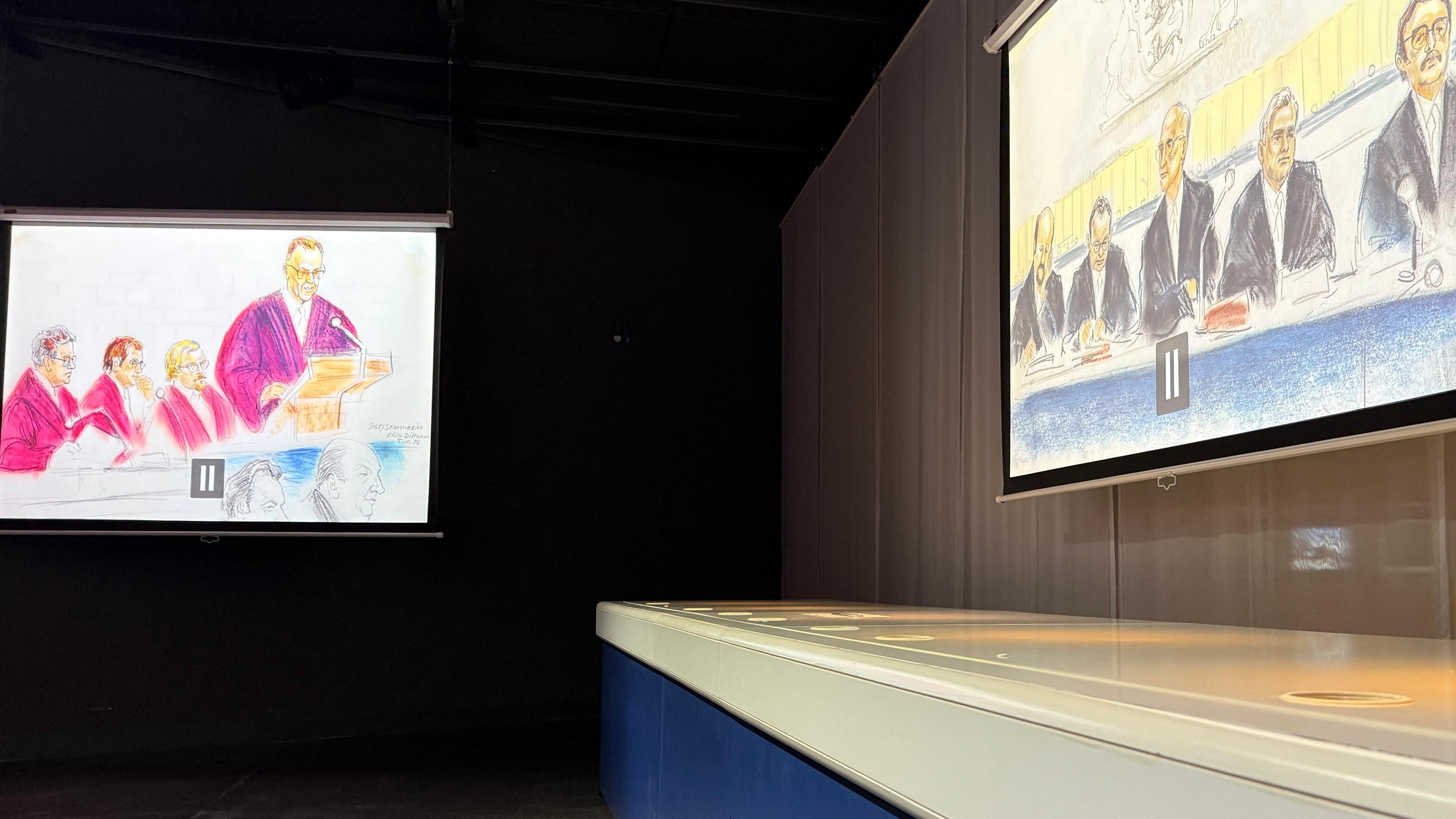Ausstellung «Stammheim 1975 - Der RAF-Prozess»