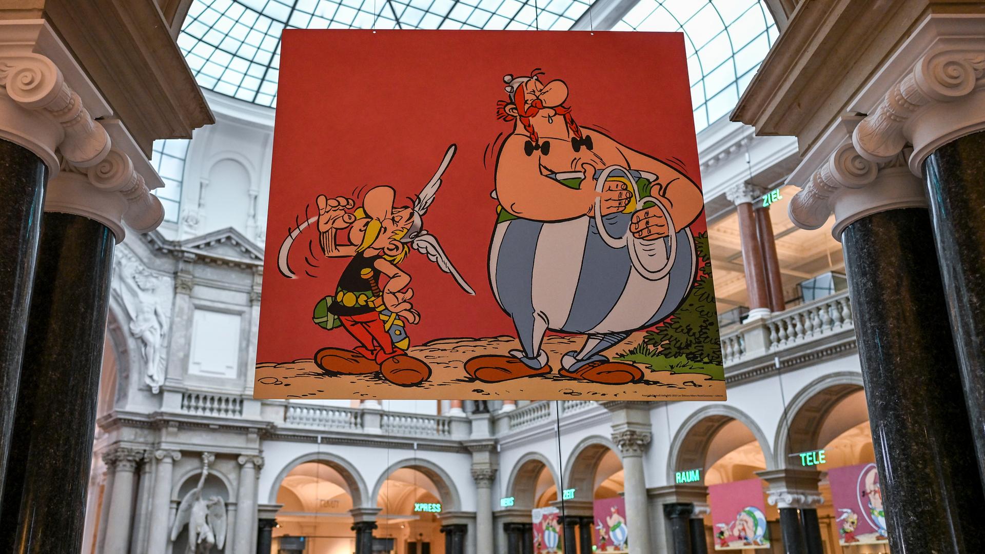 Sonderausstellung Uderzo in Berlin - Von Asterix bis Zaubertrank·