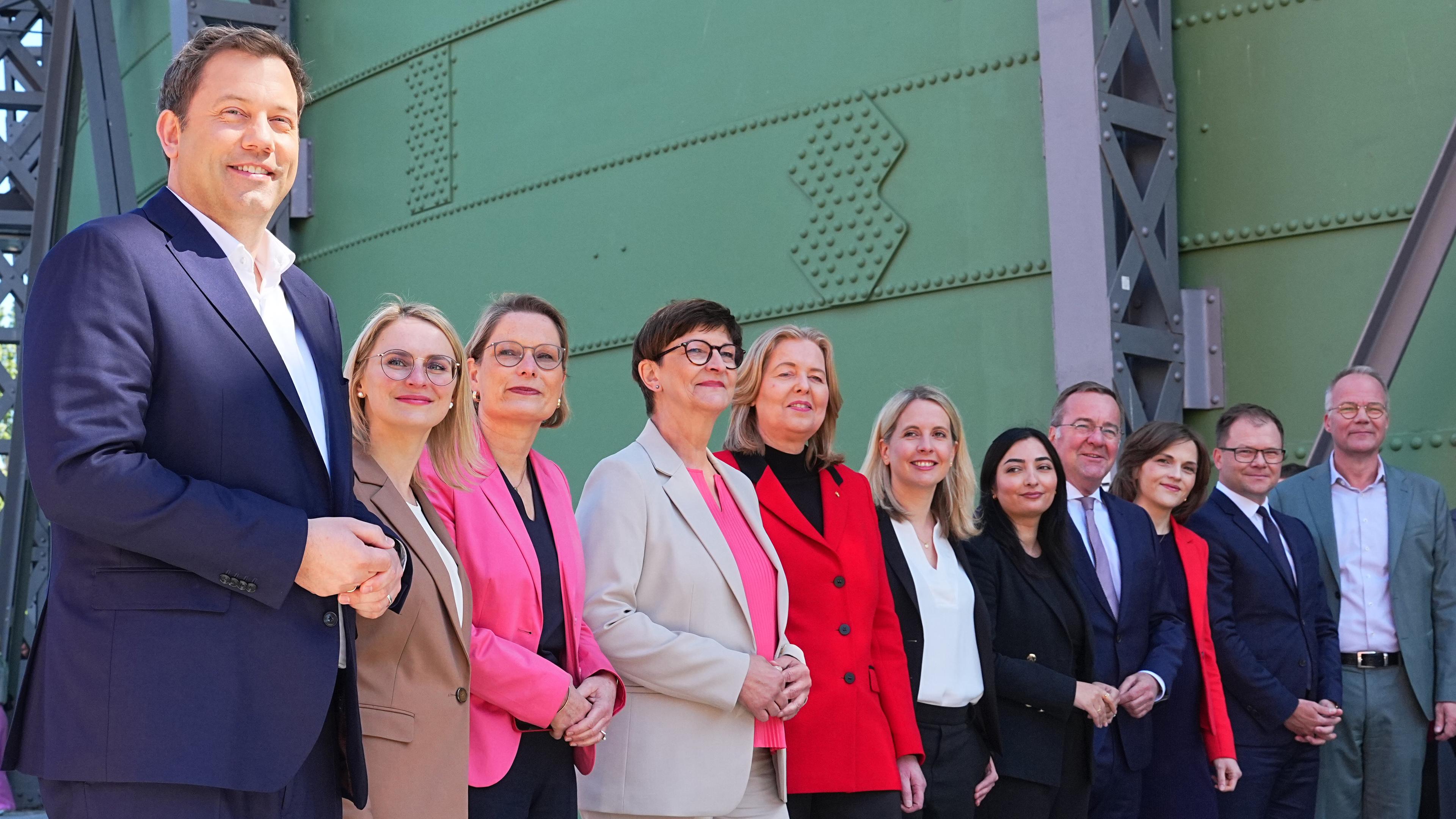 Vorstellung der SPD-Bundesministerinnen und -minister