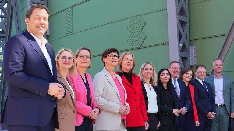 Vorstellung der SPD-Bundesministerinnen und -minister