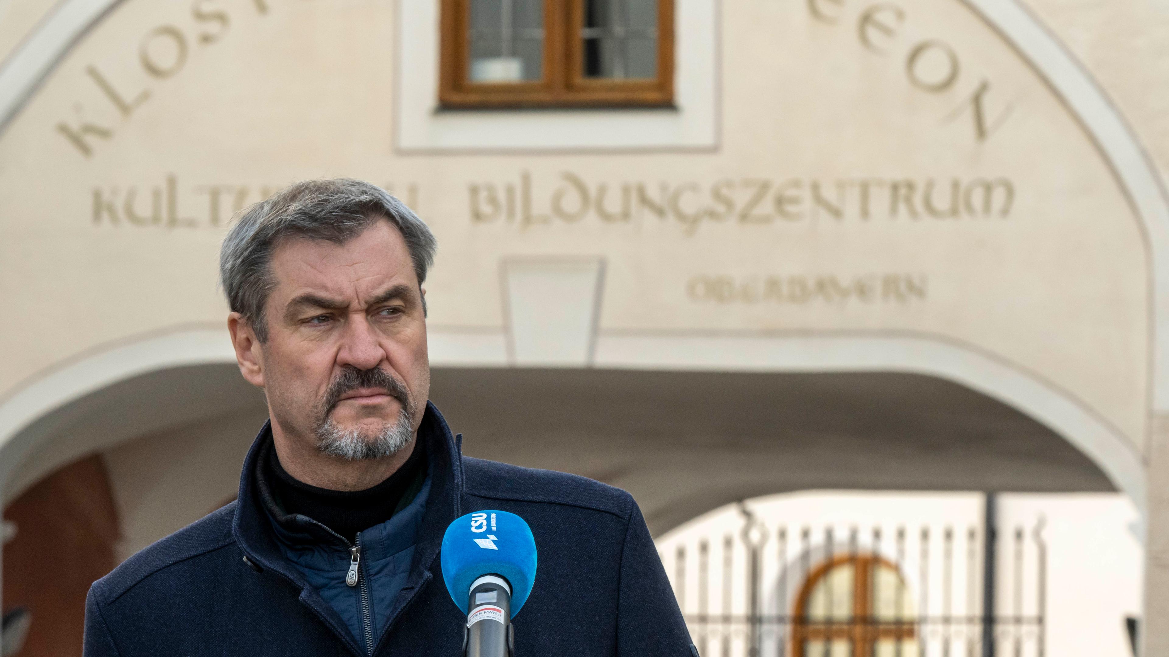 Markus Söder, CSU-Parteivorsitzender, gibt zum Auftakt der Winterklausur der CSU-Landesgruppe im Bundestag ein Pressestatement