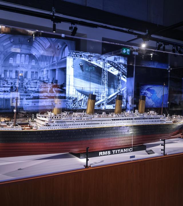 Eröffnung "Titanic"-Ausstellung in Köln