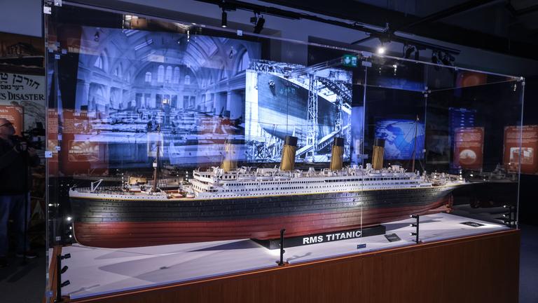 Eröffnung "Titanic"-Ausstellung in Köln