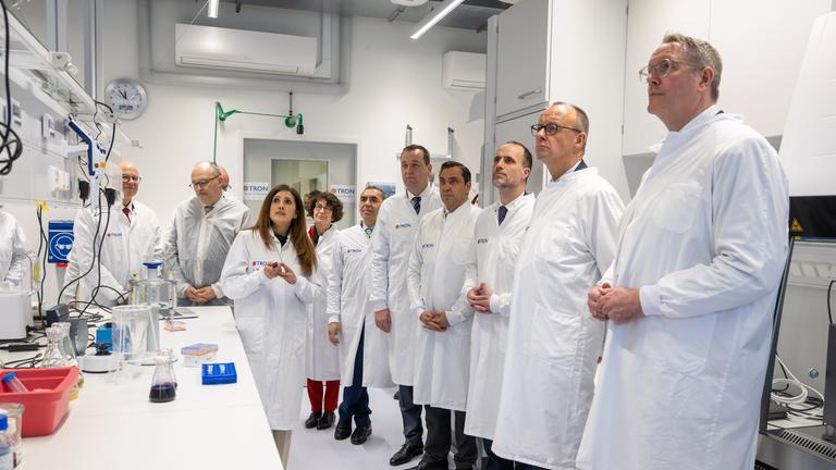 Antrittsbesuch des Bundeskanzlers in Rheinland-Pfalz