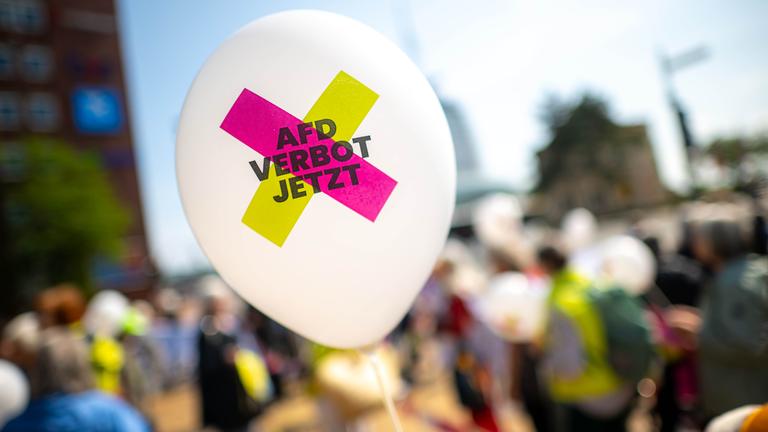 Protest für AfD-Verbot zur Innenministerkonferenz