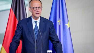 Bundeskanzler Merz empfängt UN-Generalsekretär Guterres
