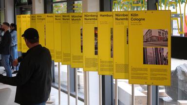 Blick in die Ausstellung im Dokumentationszentrum zum NSU-Komplex. 