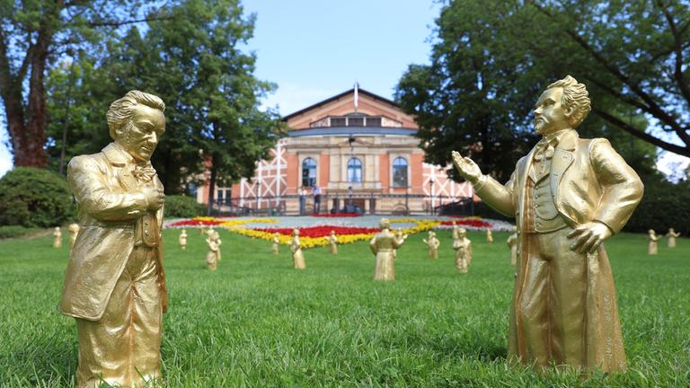 Vor dem Start der Bayreuther Festspiele