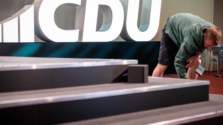 CDU-Bundesausschuss - Vorbereitungen