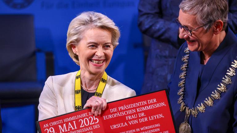 Internationaler Karlspreis 2025 Von der Leyen