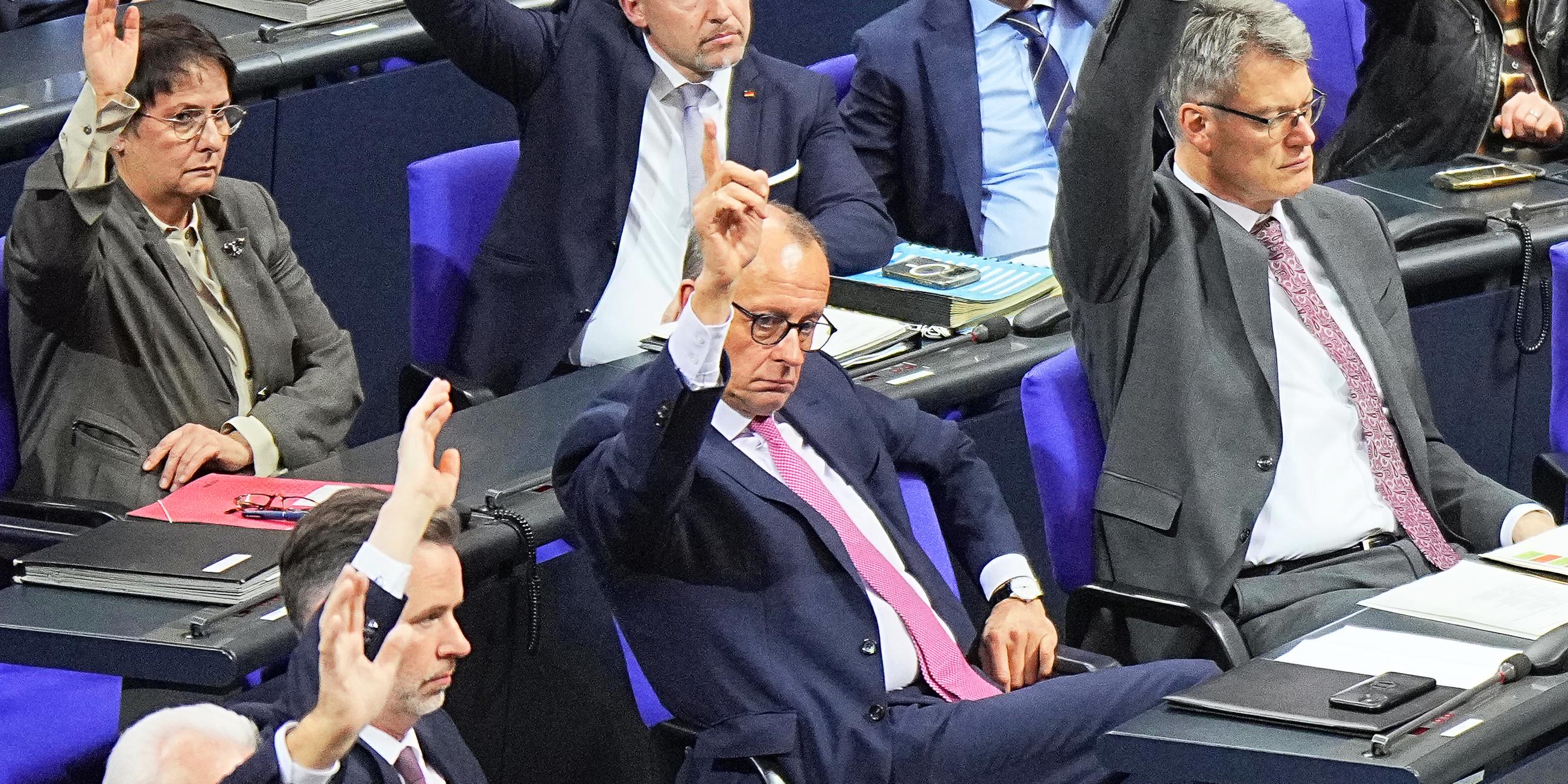 Abstimmung zum "Zustrombegrenzungsgesetz"