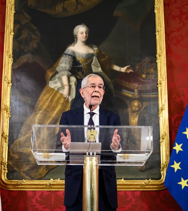 KOALITION: STATEMENT VON BUNDESPRÄSIDENT VAN DER BELLEN
