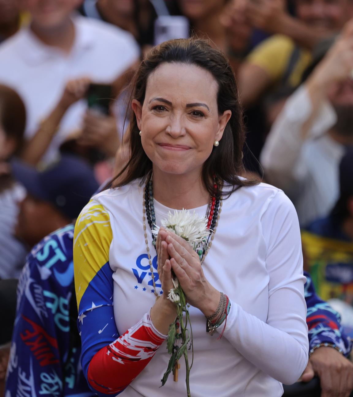 Venezolanerin Machado widmet Friedensnobelpreis Trump