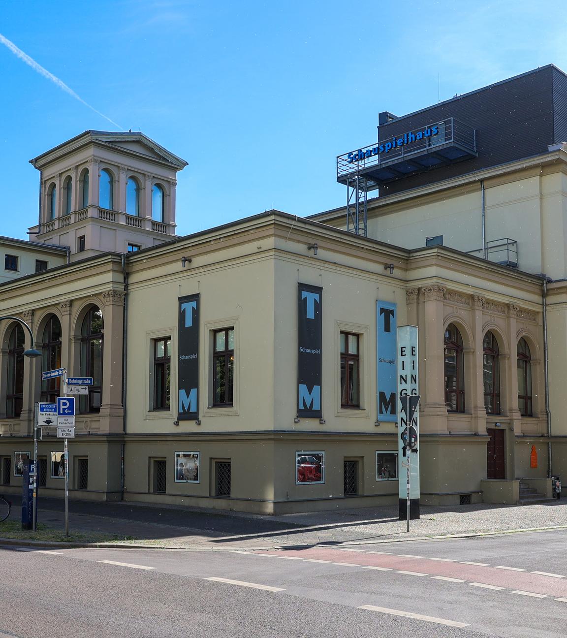 Das Schauspielhaus Magdeburg.