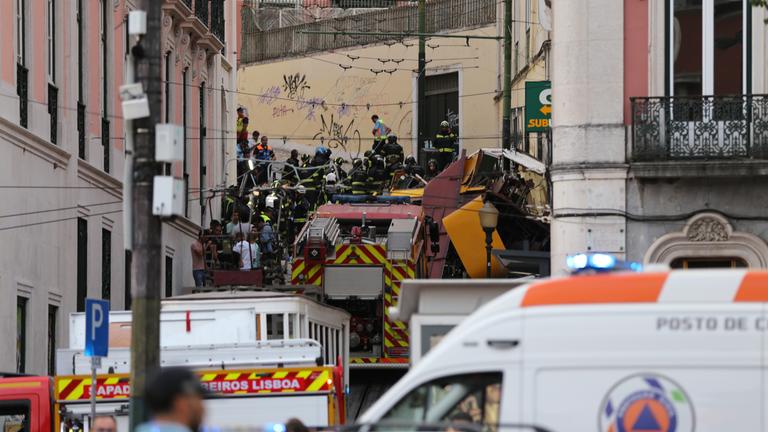 Standseilbahn-Unfall in Lissabon