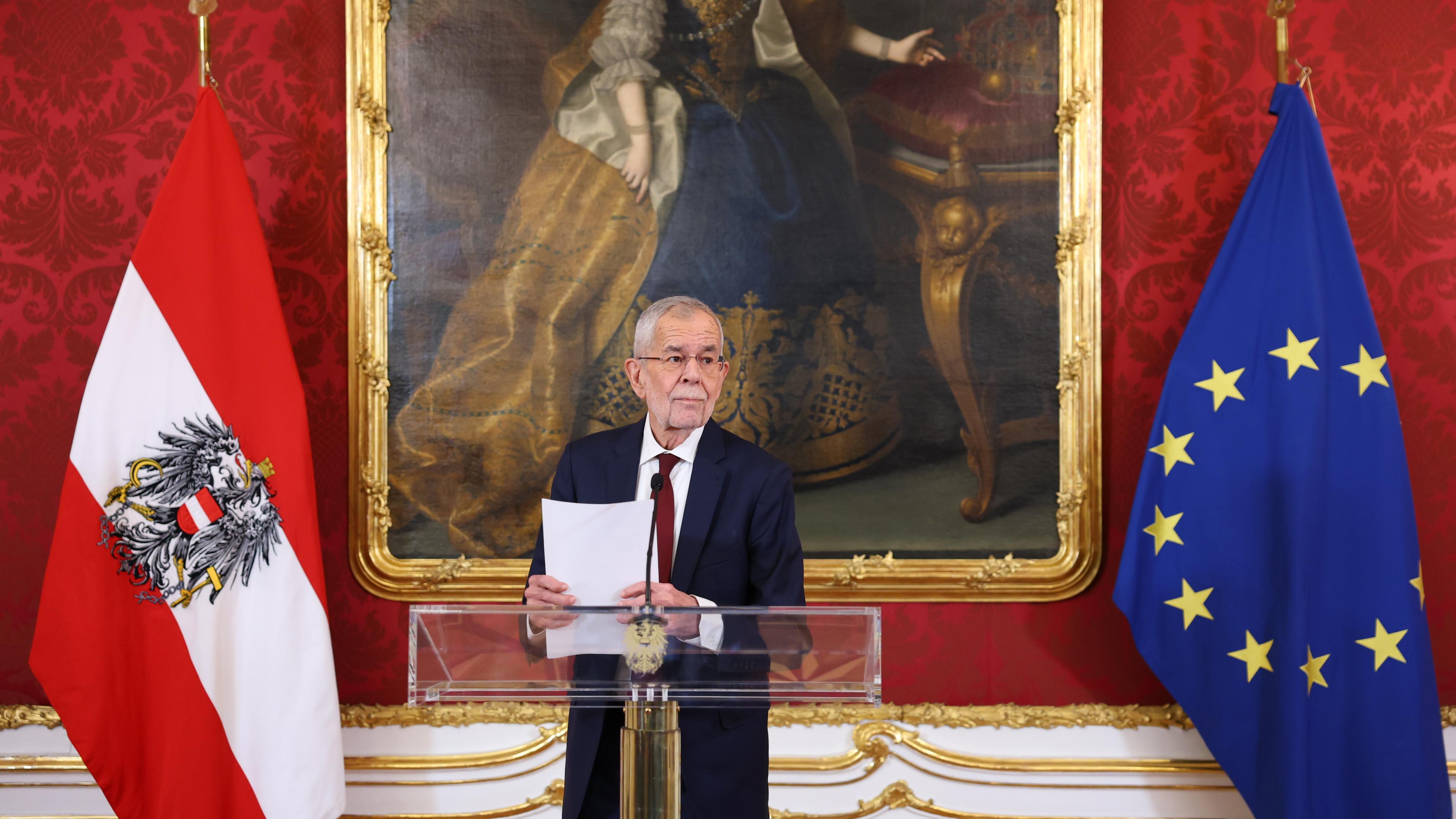 Koalition mit FPÖ Kickl van der Bellen