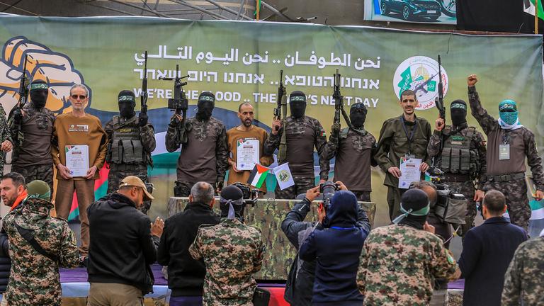 Nahostkonflikt - Drei Geiseln in Deir al-Balah freigelassen