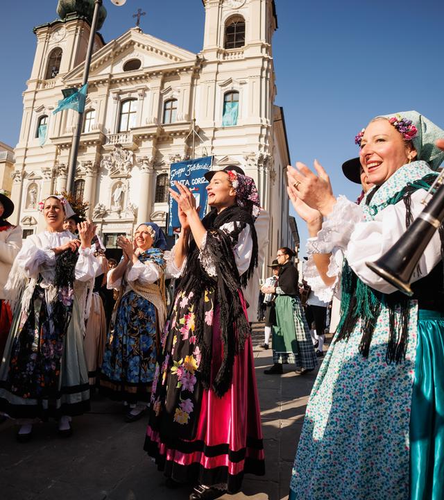 Nova Gorica und Gorizia feiern Start ins Kulturhauptstadt-Jahr