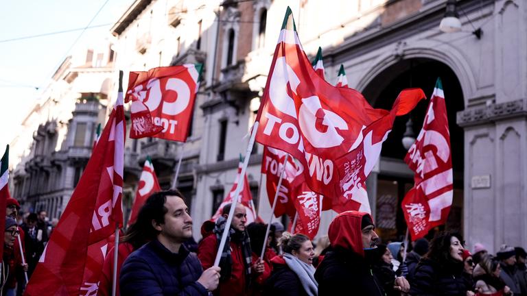 Streik in Italien