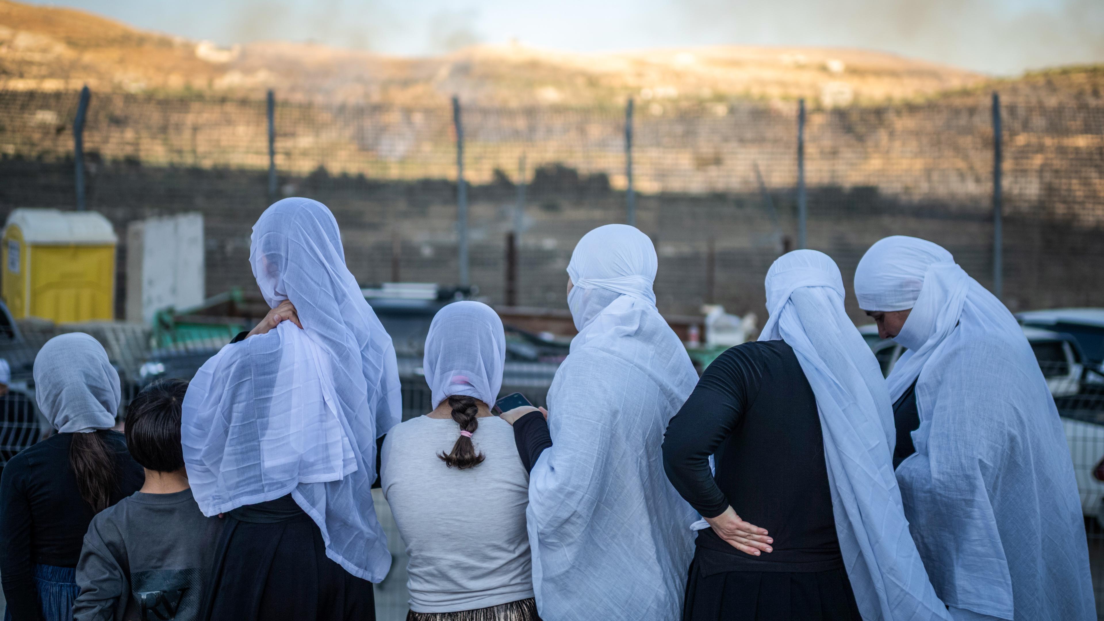 Israelische Drusen überqueren Grenze nach Syrien