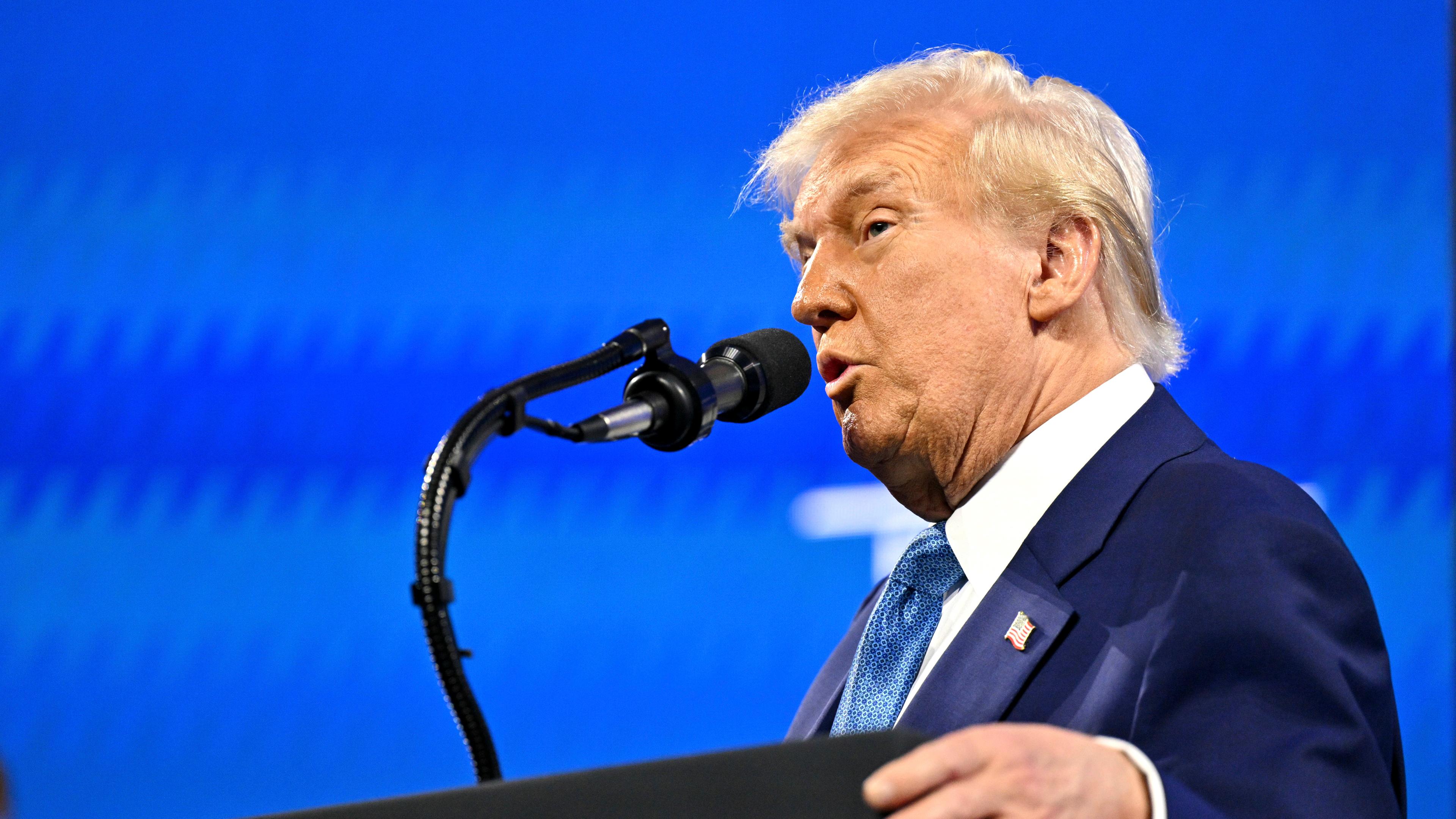 US-Präsident Donald Trump spricht