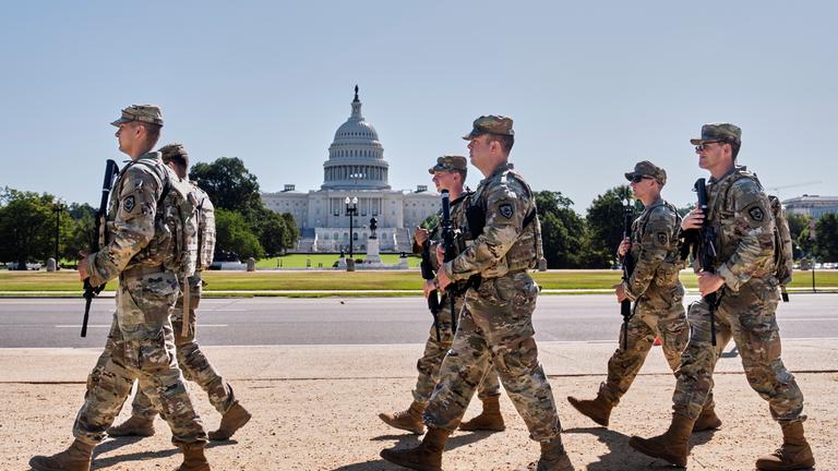 Nationalgarde in Washington