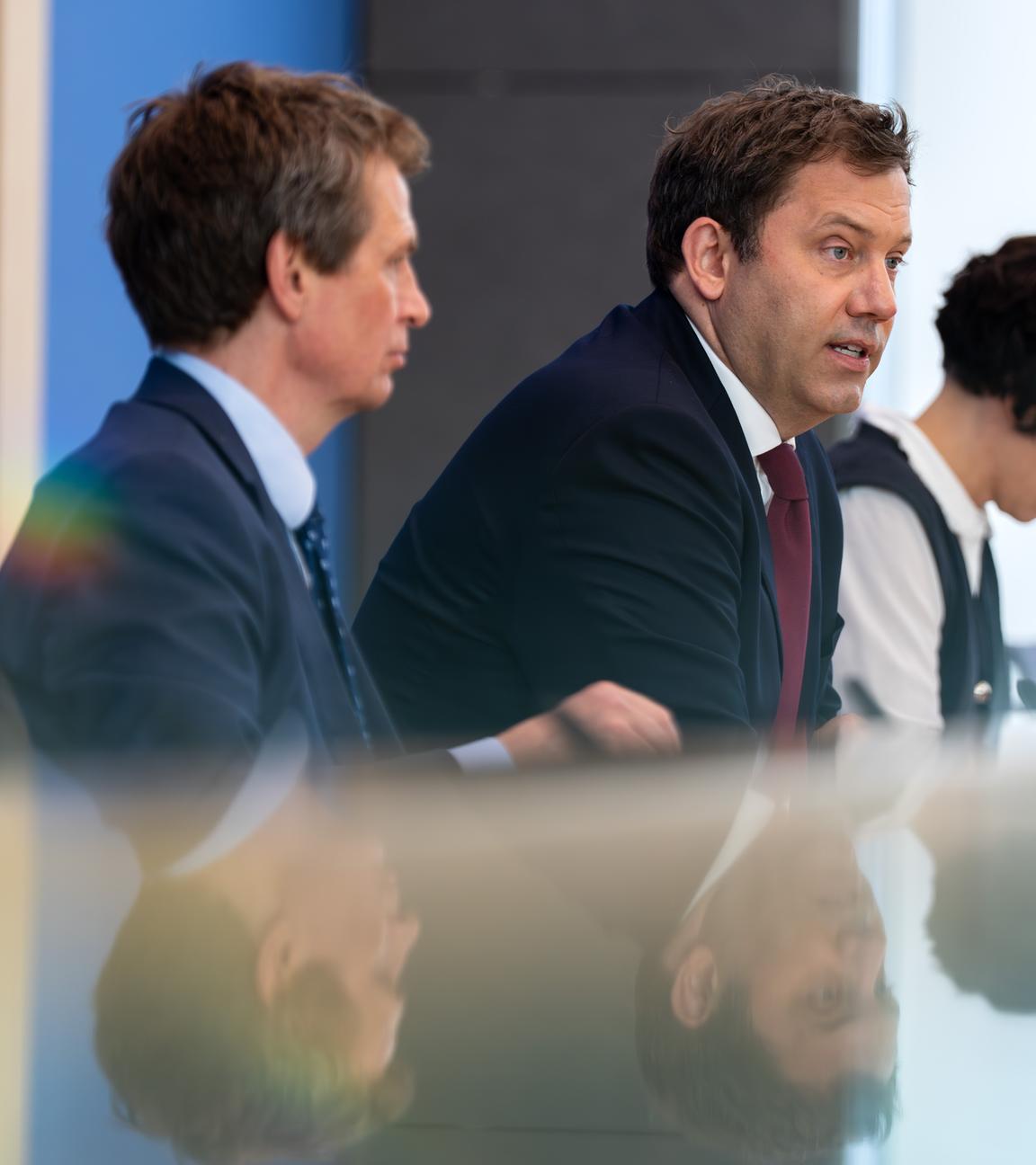 Pressekonferenz Bundesfinanzminister Klingbeil