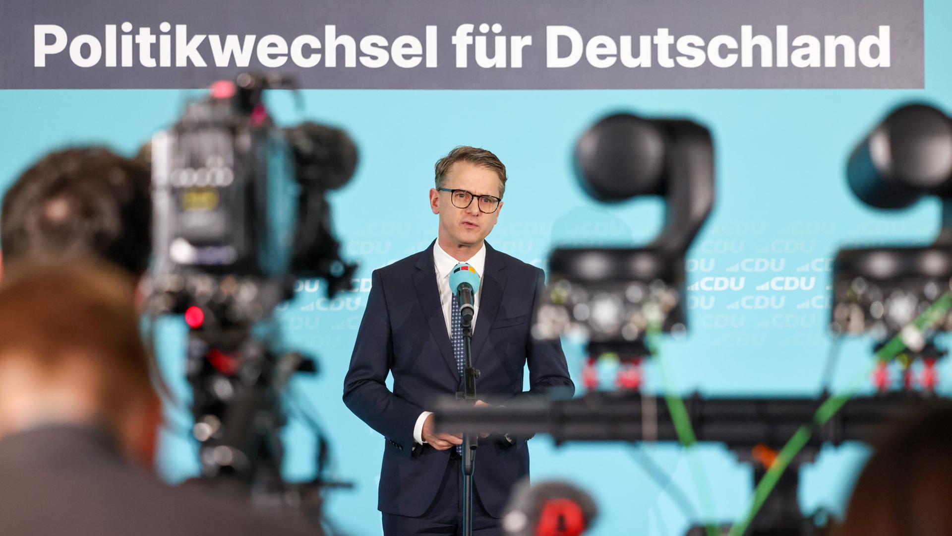 CDU Federal Executive Committee Conference in Hamburg