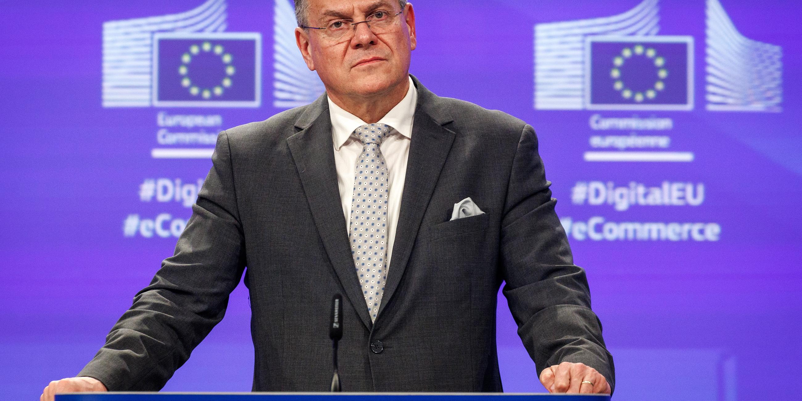 Europäischer Handelskommissar Maroš Šefčovičs Rede am 05.02.25