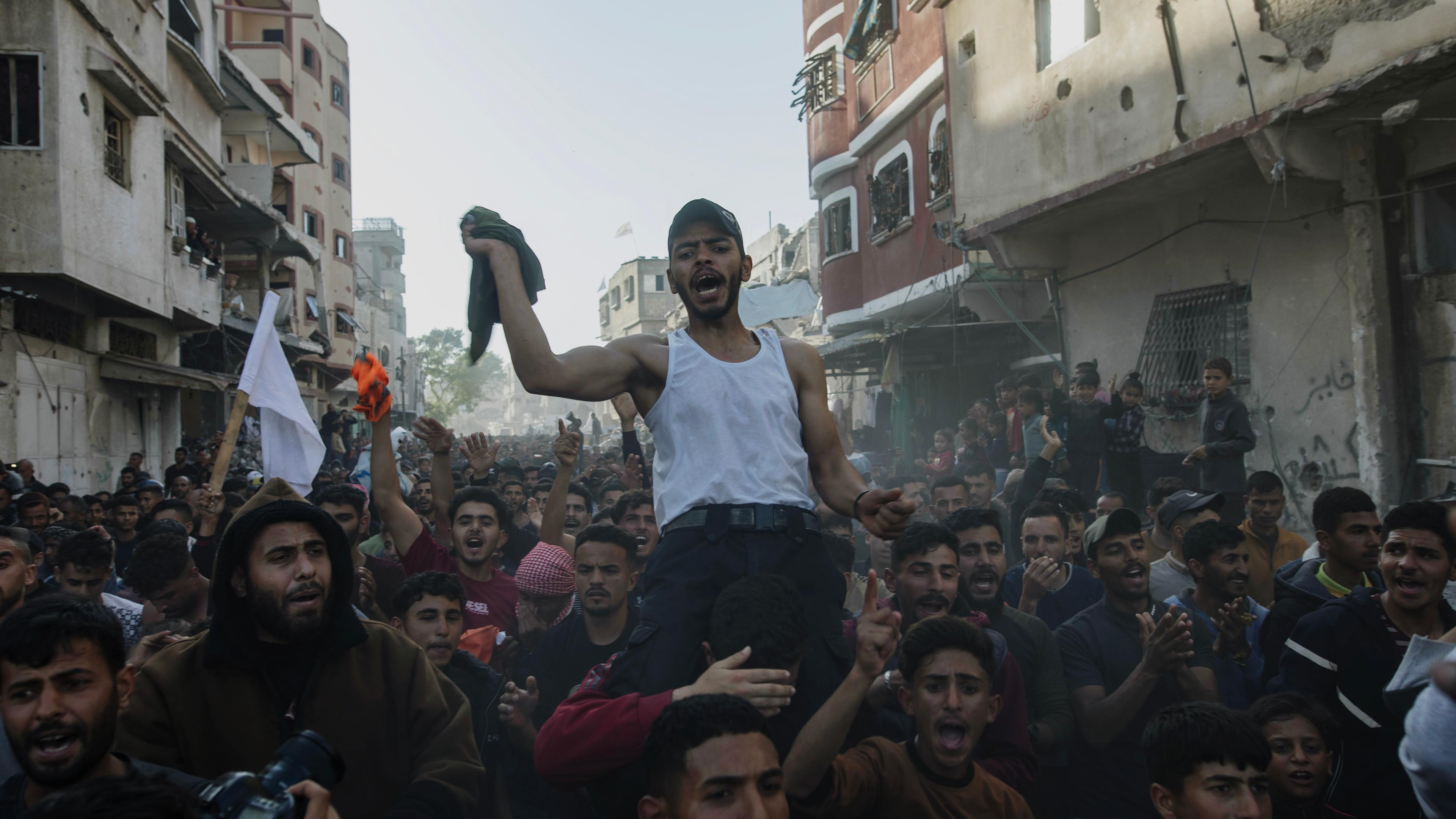 Proteste im Gazastreifen