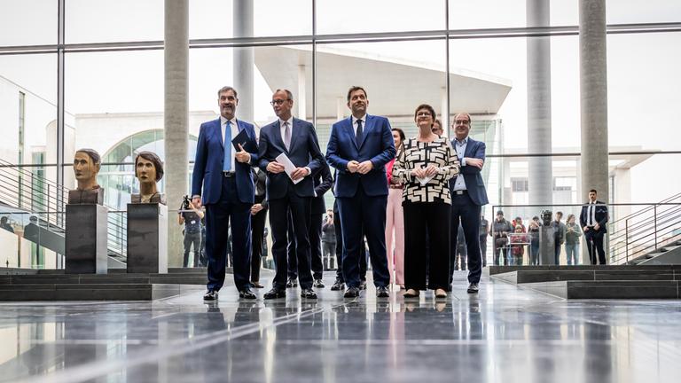 Presentation of the joint coalition agreement between the SPD and CDU/CSU in Berlin