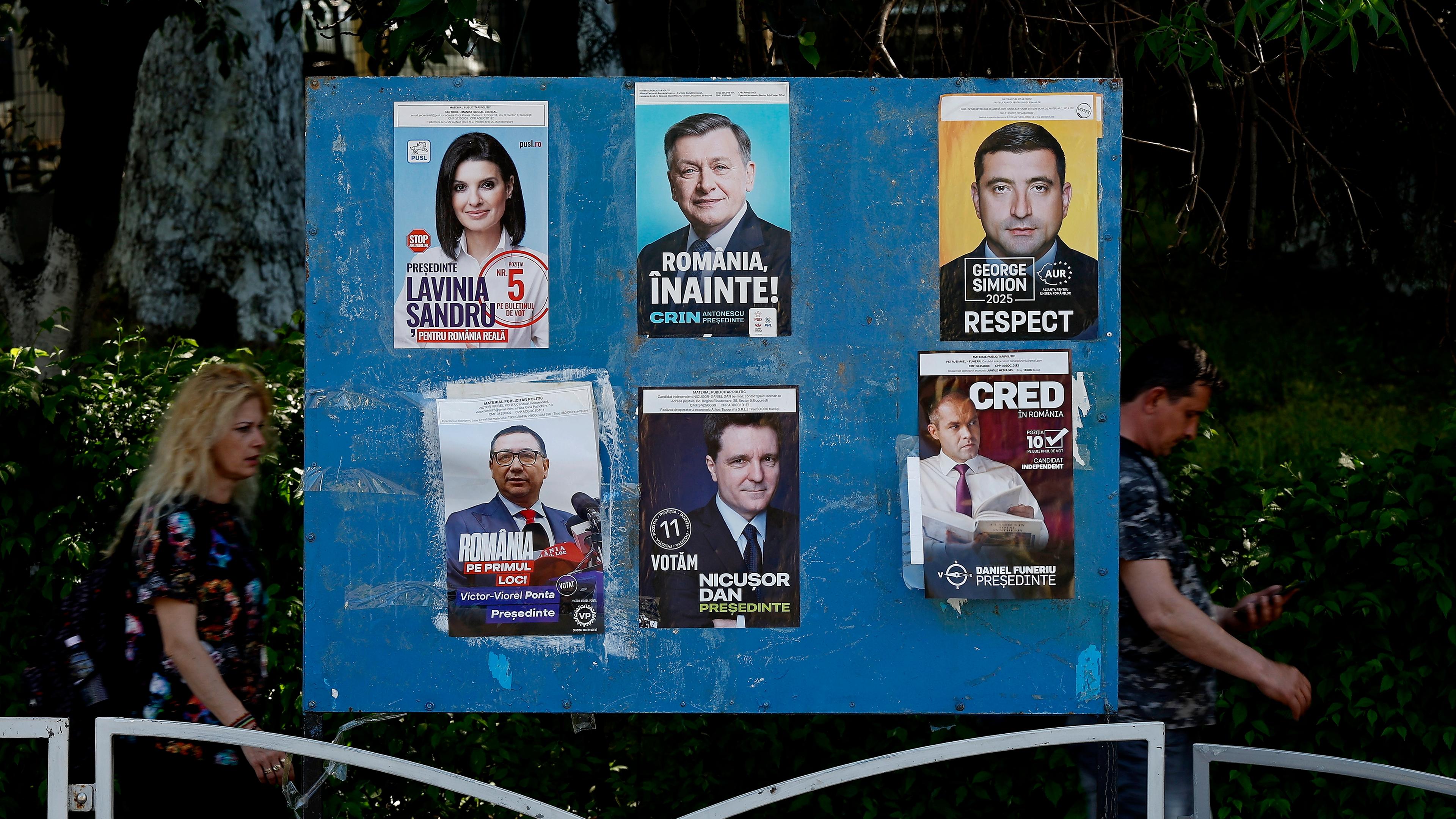 Präsidentschaftswahlkampf in Bukarest