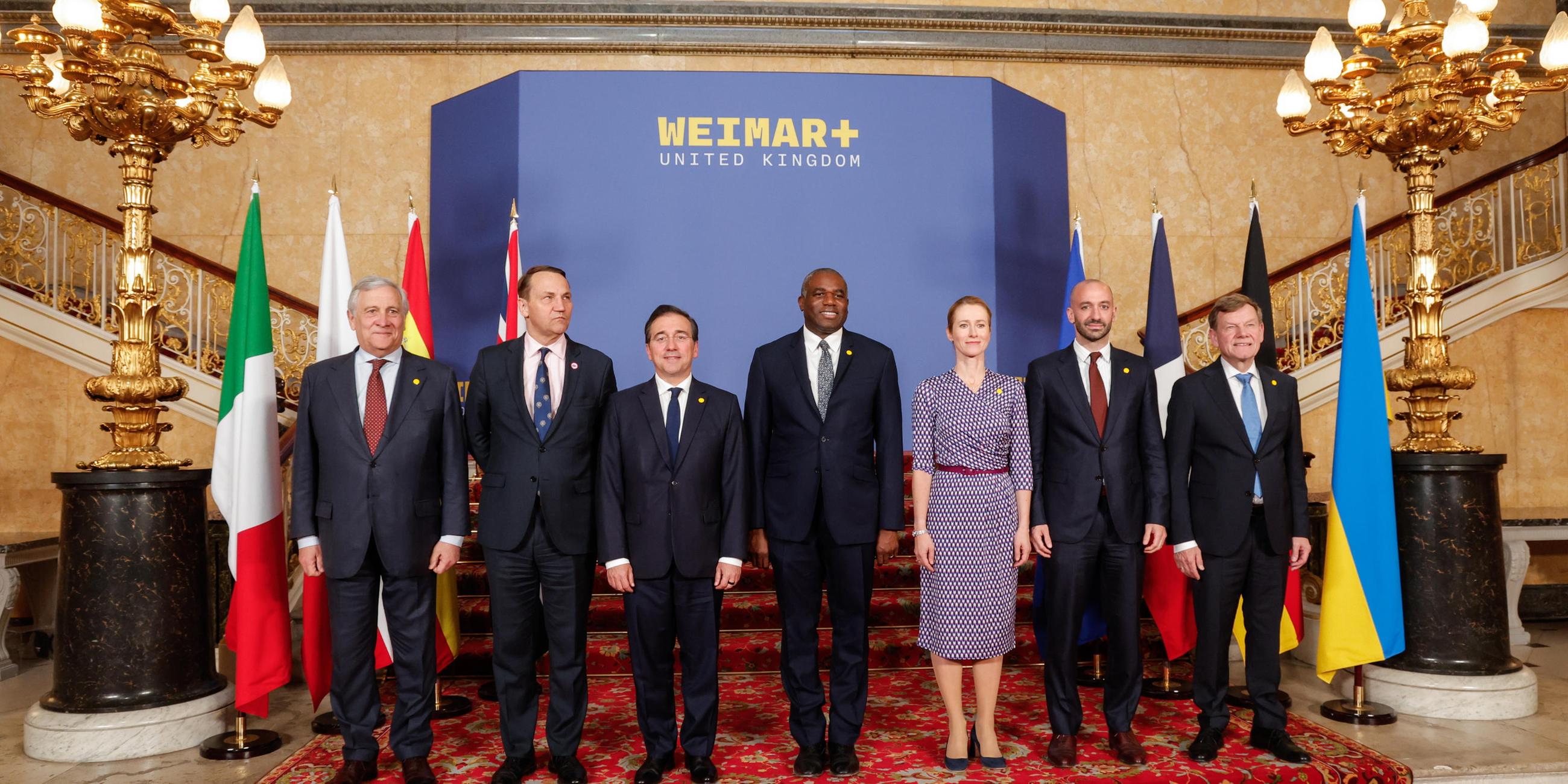 Europäische Außenminister treffen sich zu zu Gesprächen über die Ukraine und die Zukunft der europäischen Sicherheit