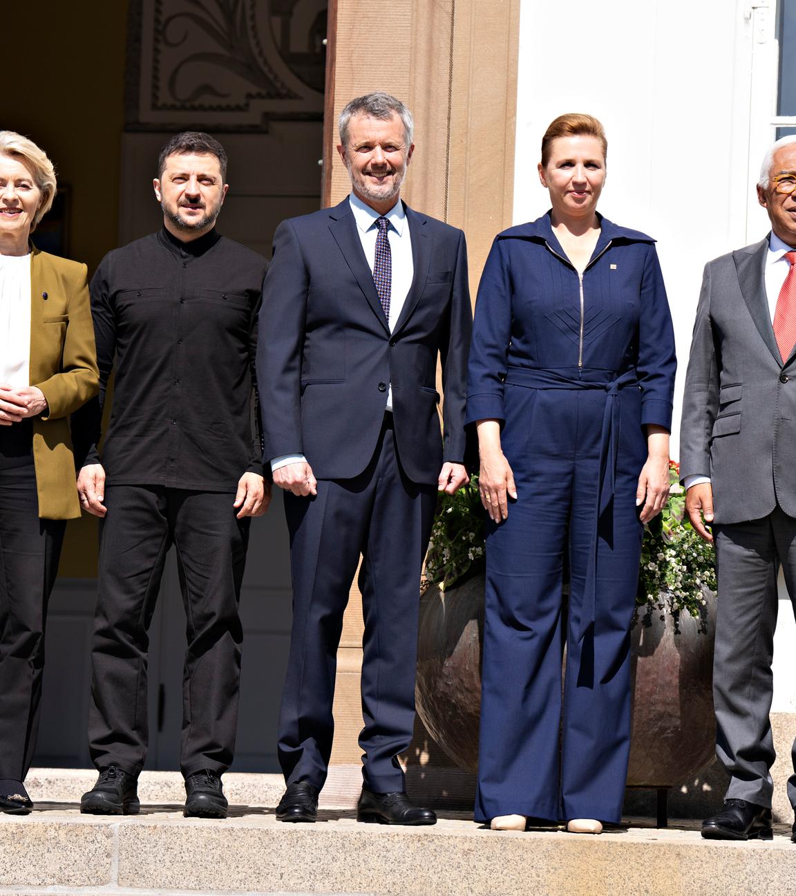Ukrainian president visits Denmark as it inaugurates EU Presidency 2025