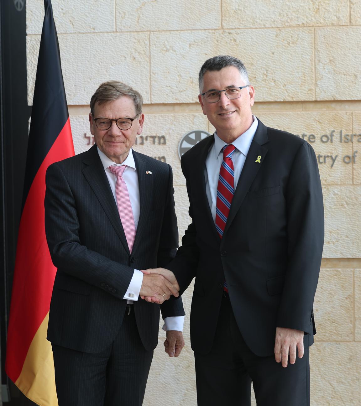 Wadephul mit israelischen Außenminister